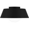 Quoizel Flush Mount Flush Mount 1 Light Matte Black QFL6182MBK - alternate 5